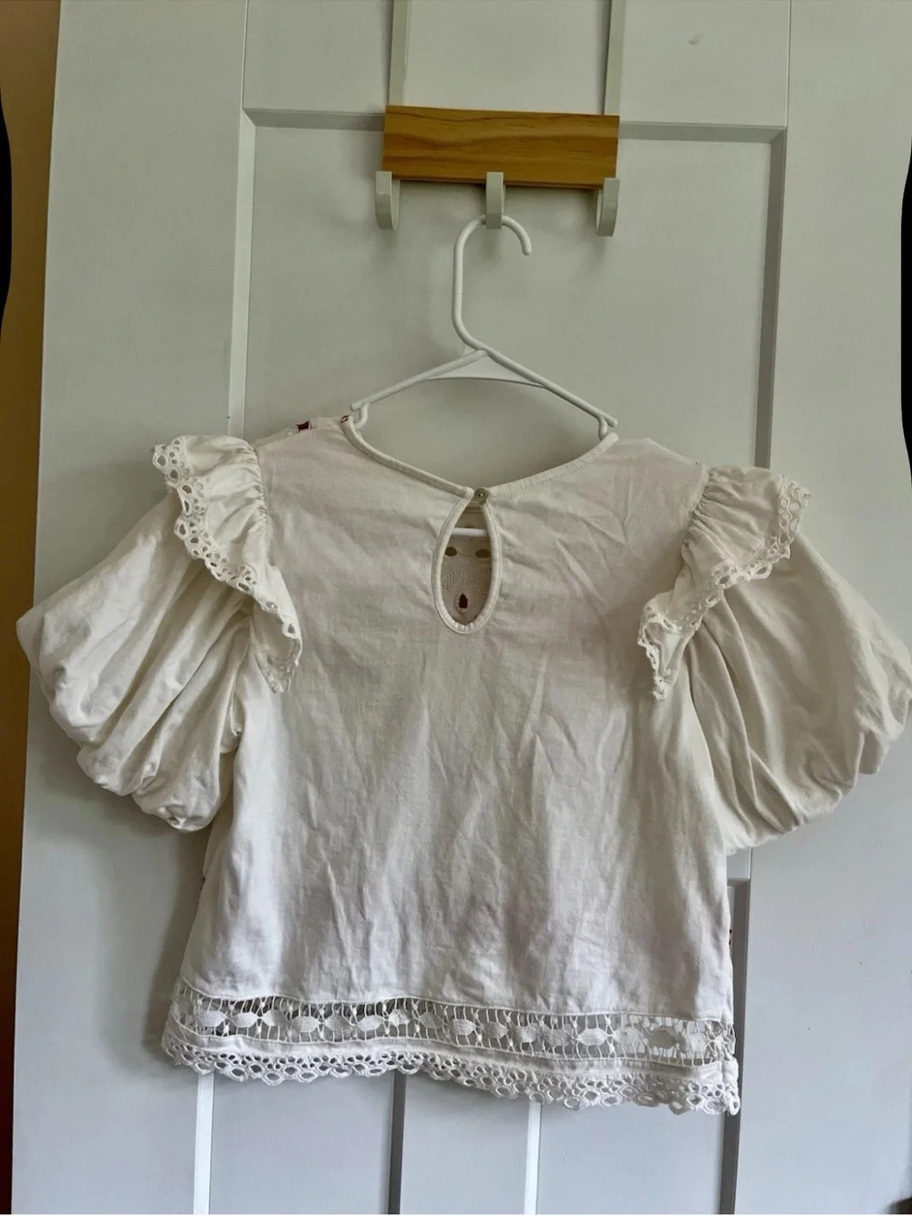 Anthropologie lightweight white
